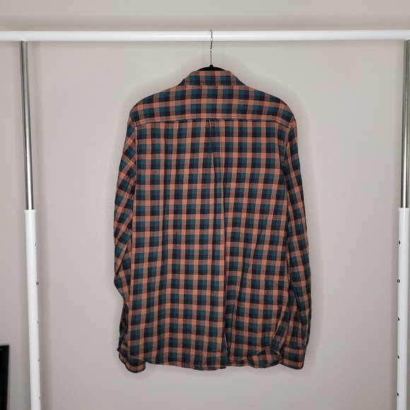 Vans Apparel Mens Flannel Button Down Shirt - Size: Small - Picture 2 of 3